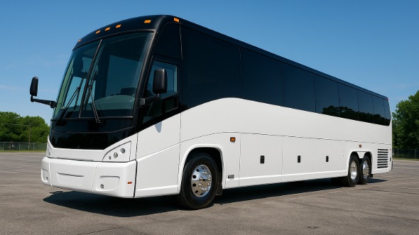 Exterior of Chandler Party Bus Company's 50 Passenger Party Bus in Chandler