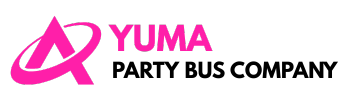 yuma party bus company logo